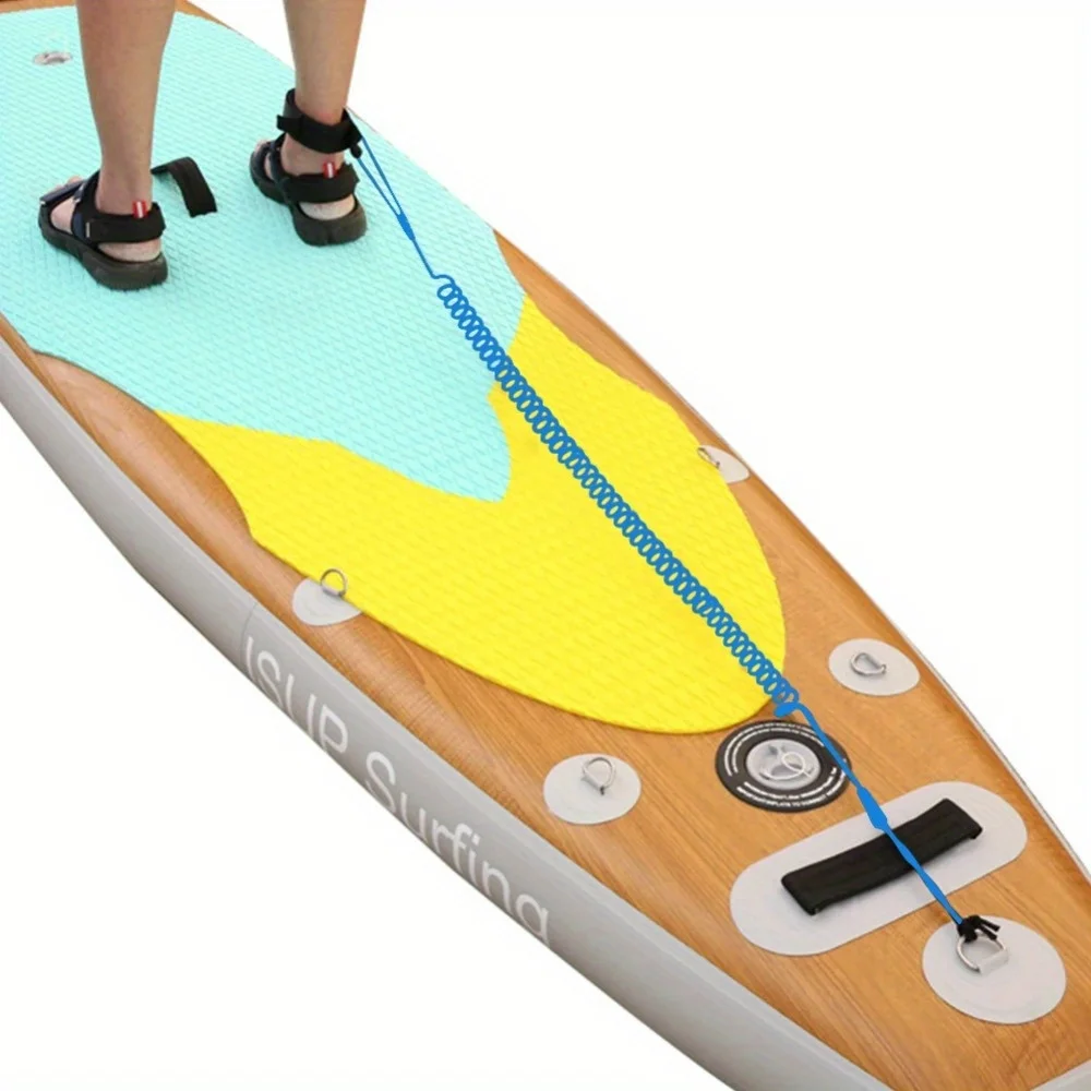 1PC Surfboard SUP Foot RopePaddle Board RopeSurf Traction RopeElastic RopePaddle RopeWater Ski Foot Rope