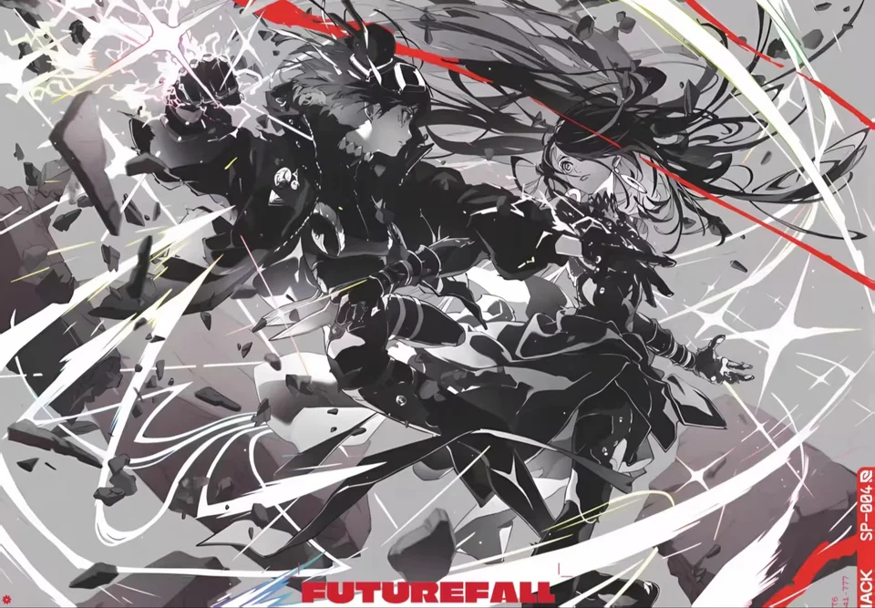 WALLHACK 4.0 Futurefall Glass Mousepad Duplicate Edition Mouse Pad