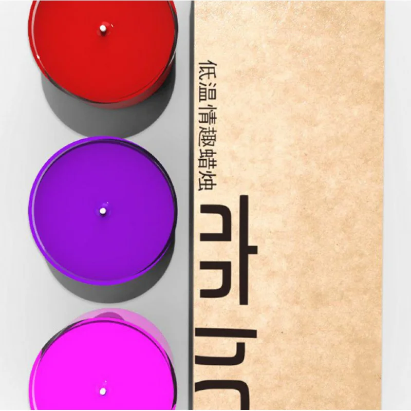 Toys Low Temperature Candles Couple Foreplay Wax Drip Adult Game Toys Factory