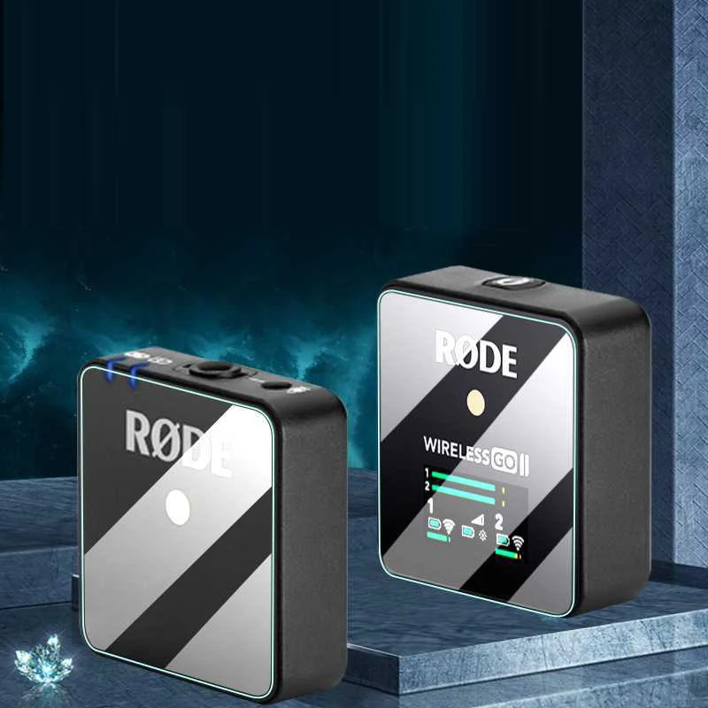 Protezione Schermo Brotect AirGlass Per Rode Wireless GO II (3 Pezzi) – Vetro Ibrido 9H, Anti-impronta
