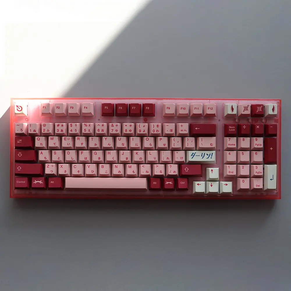 Personalizado, DYE-SUB Keycap, Perfil Cherry, Keycaps Inglês para MX Switch