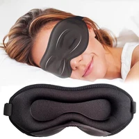 Eye Mask for Sleeping Blackout Sleep Mask Blindfold Soft 3D Eye Mask Eye Cover for Eyelash Extensions with Adjustable Strap 1