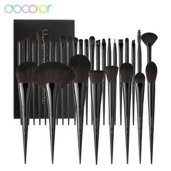 Docolor Makeup Brush Set Professional 10-30pcs Eyeshadow Blush Synthetic Foundation Brush Powder Contour Cosmetic Tool For Women