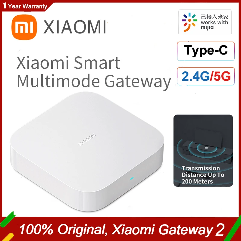 Xiaomi Mijia Gateway 2 Hub Central inteligente, Control por voz ...