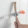 1pcs Punch-free Mop Holder Bathroom Shelf Wall-Mounted Mop Broom Hanger Self Adhesive Hooks Bathroom Storage Home Accessories 3