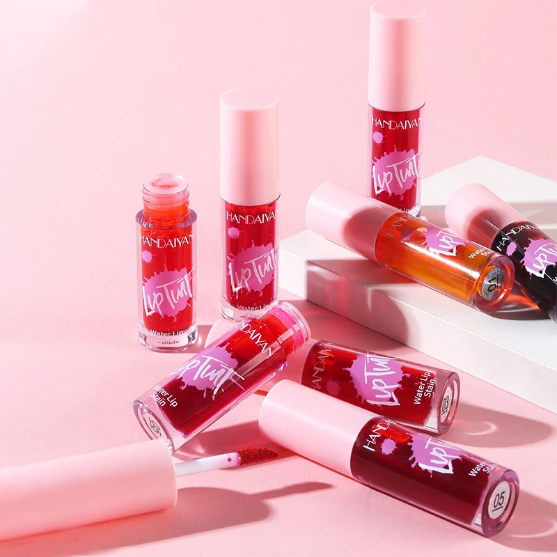 Succo Di Frutta Lip Tint Tazza Antiaderente Rossetto Liquido E Fard 2 In1 Waterproof Long Lasting Water Lip Stain Lips & Cheek Makeup 1 Pz