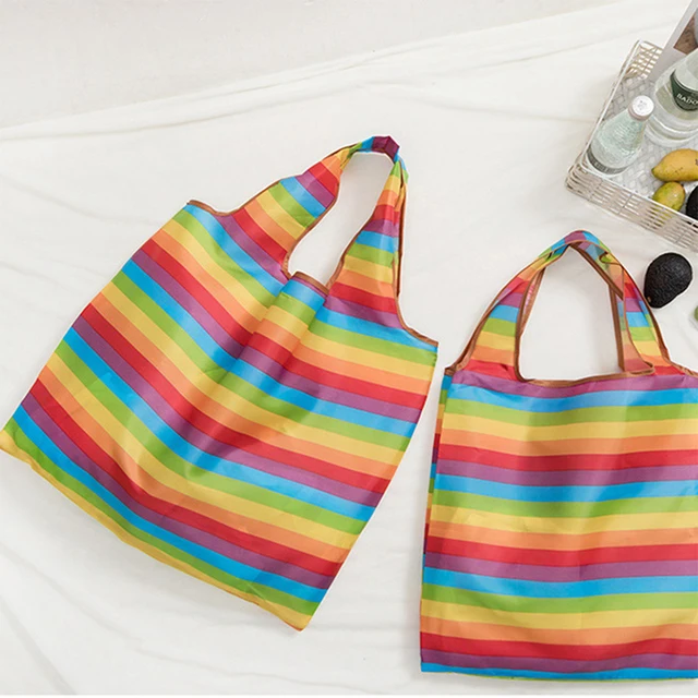 rainbow tote bag flying tiger