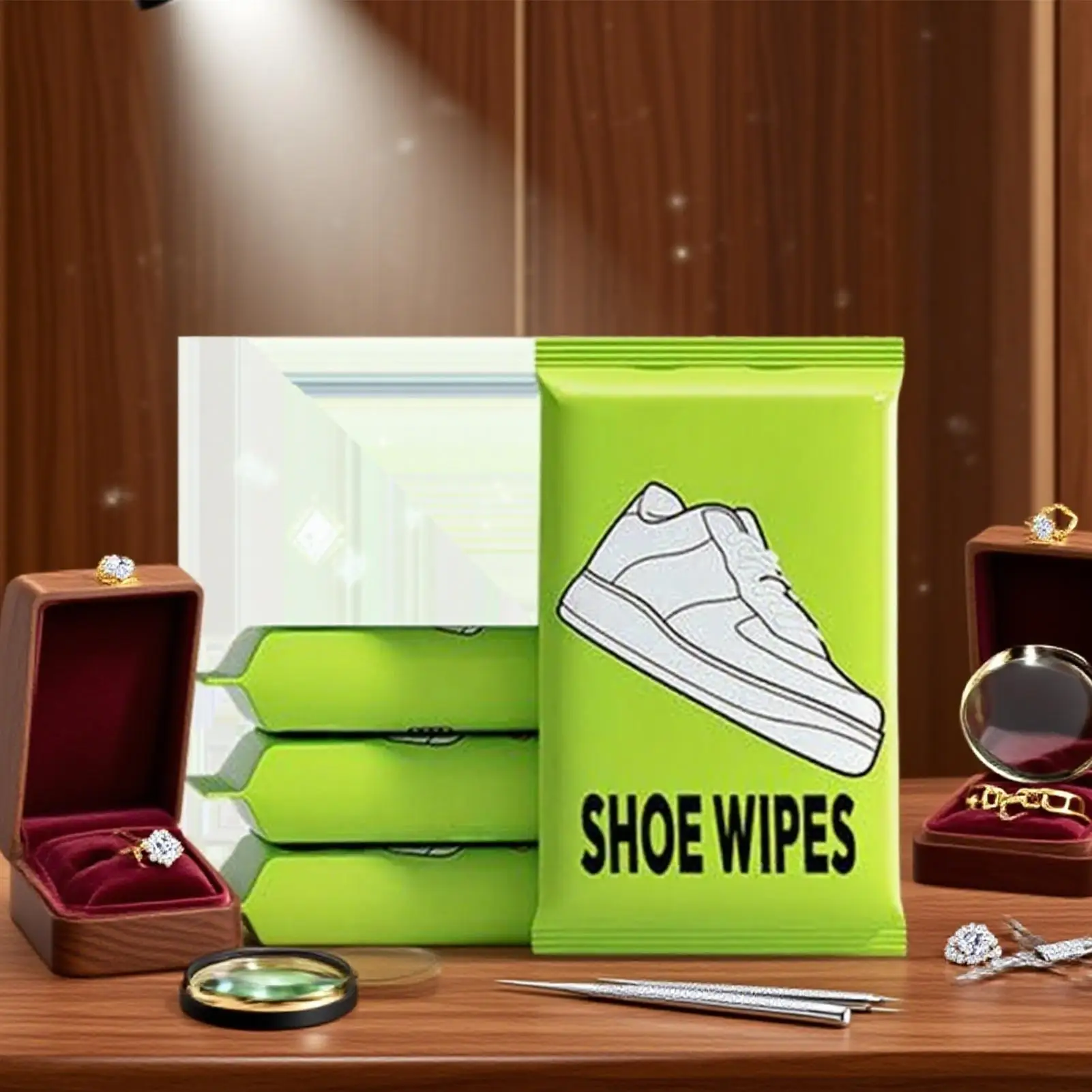 3 Bag Shoes quick-Clean Wipes Portable White Shoes Cleaning Care Wipes Sneakers Cleaning Quick Wet Wipe