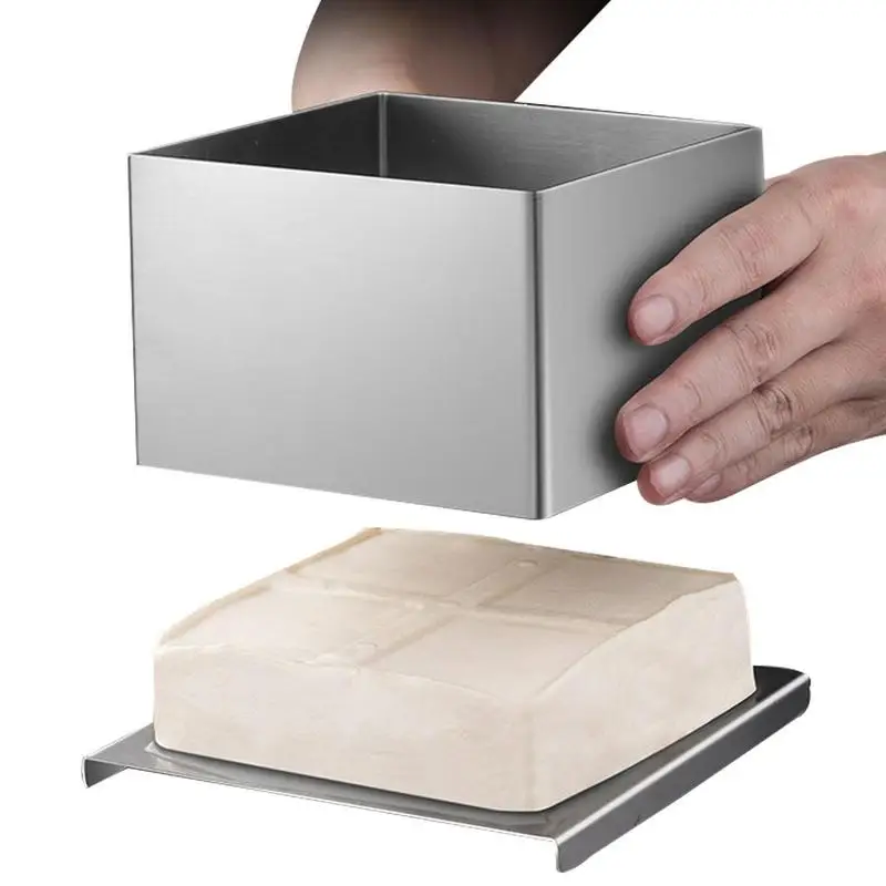 TofuPressStainlessSteelTofuFoodCheesePressesDurableTofuMold