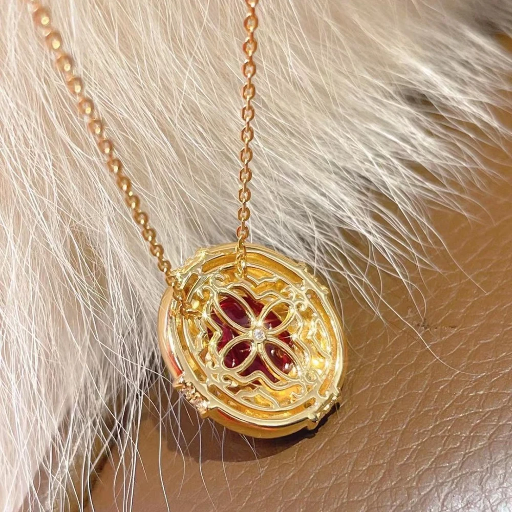 Wong Rain 18K Gold Plated 925 Sterling Silver Sugar-loaf Cut