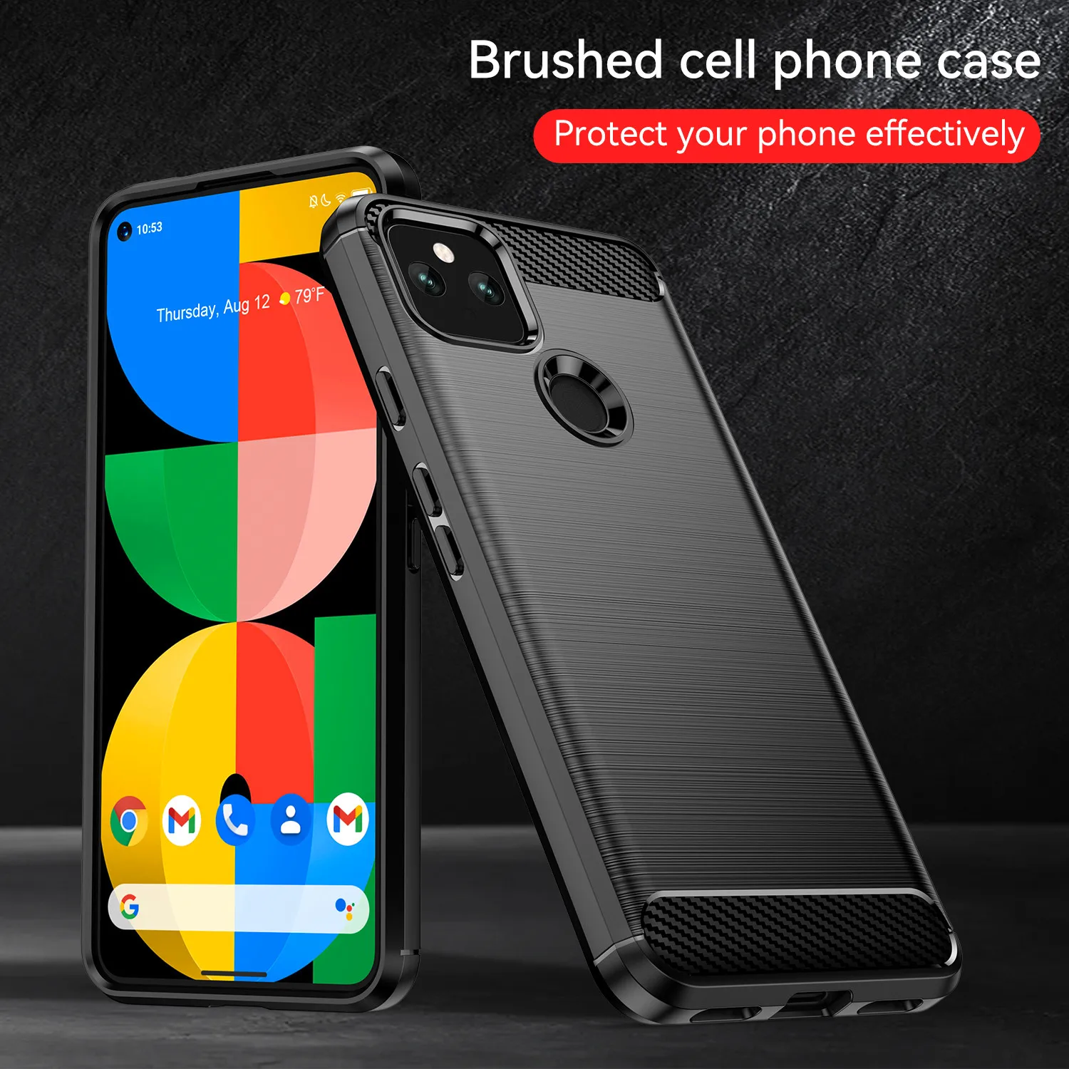 Роскошный Матовый чехол для Pixel 5A Google, противоударный силиконовый защитный чехол для google pixel5a, мягкие чехлы с матовой текстурой