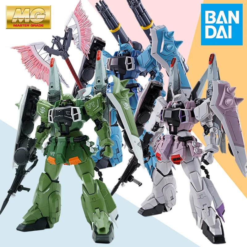 

Bandai Original BOX MG PB Limited 1/100 SLASH ZAKU PHANTOM Anime Action Figure Assembly Model Kit Toy Gift for Children