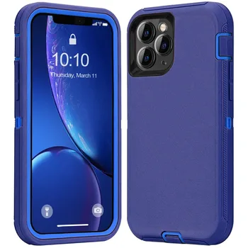 Rugged Armor OTT Phone Case for IPhone 17 16 15 14 13 12 Pro Max Defend Heavy Duty PC+TPU Impact Resistant Full Protection Cover 1