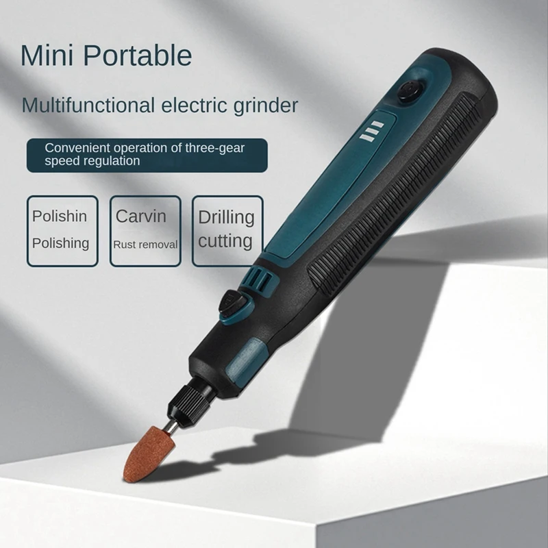 Piccola smerigliatrice elettrica Carving Mini Set kit ricaricabile Dynamic Grinding Pen Root