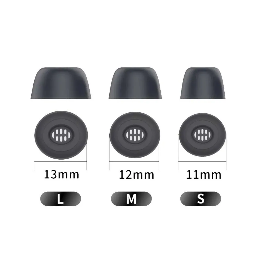 Silicone Ear Tips for Xiaomi Buds 5 Pro 4Pro Eartips Ear Pads Case Cover Caps