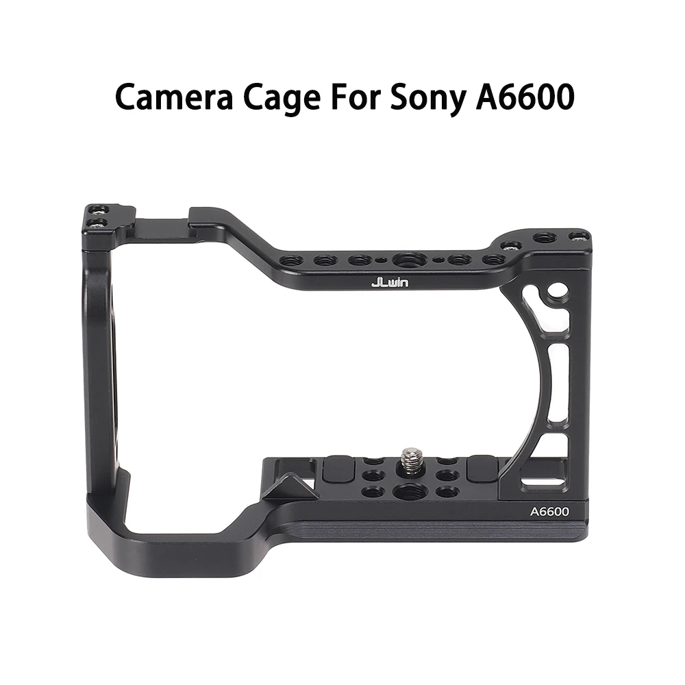 Gabbia Per Fotocamera A6600 Per Gabbia Dslr Sony A6600 Con Scarpa Fredda E Fori Di Localizzazione Arri Gabbia Per Tiro A Treppiede Accessori Fotografi
