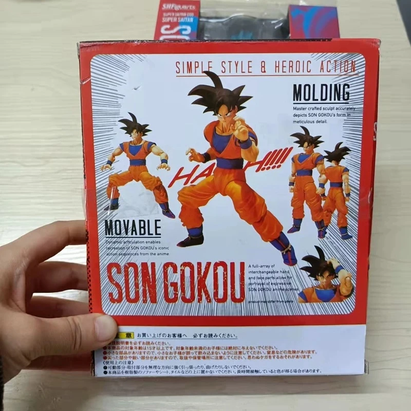 Compre SHF Dragon Ball Z Super Saiyan Goku Figure Blue Hair PVC Toys 15cm  barato — frete grátis, avaliações reais com fotos — Joom