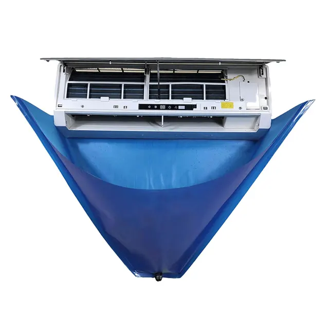 10 Darabos Légkondicionáló Tisztító Készlet Osztott Vízálló Táska Mosószerszámokkal Többcélú Tisztítószer - Image 2