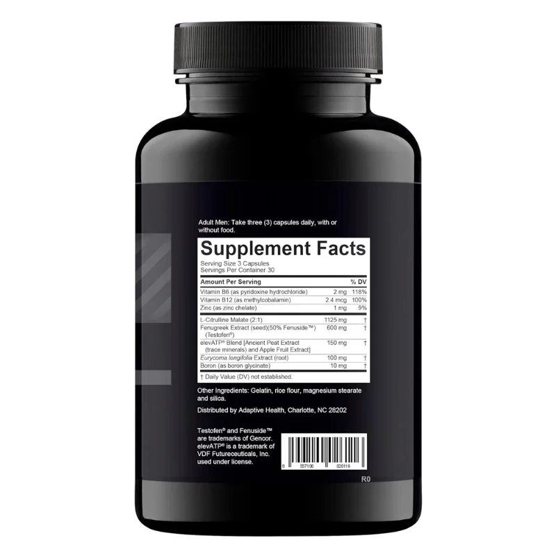 B Vitamins and Mineral Supplement for Male Strength
