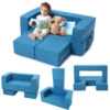 3 Pcs Modular Toddler Couch,Toddler Couch Kids Sofa for Playing,Creativity,Child Chair Sofa Bedroom and Playroom for Playroom 1