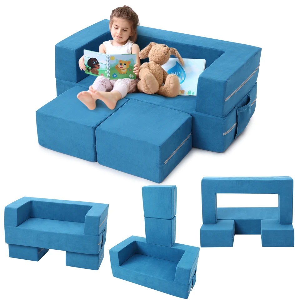 Modular Toddler Couch Soft Play Sofa Set