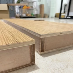 L:2.5meters Width:550mm T:0.25mm Natural Red Oak Straight Grain Wood Veneer Sheets Large width Wood Veneer For Guitar Making