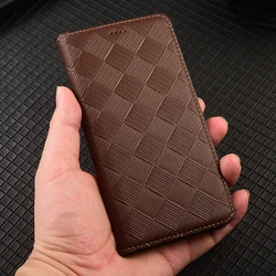 Premium Genuine Leather Flip Wallet Phone Case - Elegant and Durable Design - Xiaomi 17 Ultra (Coffee)