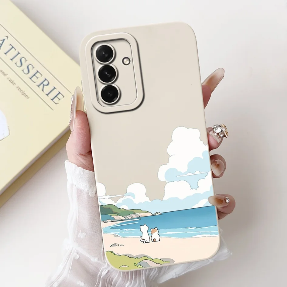 Cute Rabbit Cartoon Soft Silicone Frosted Matte Phone Case Cover