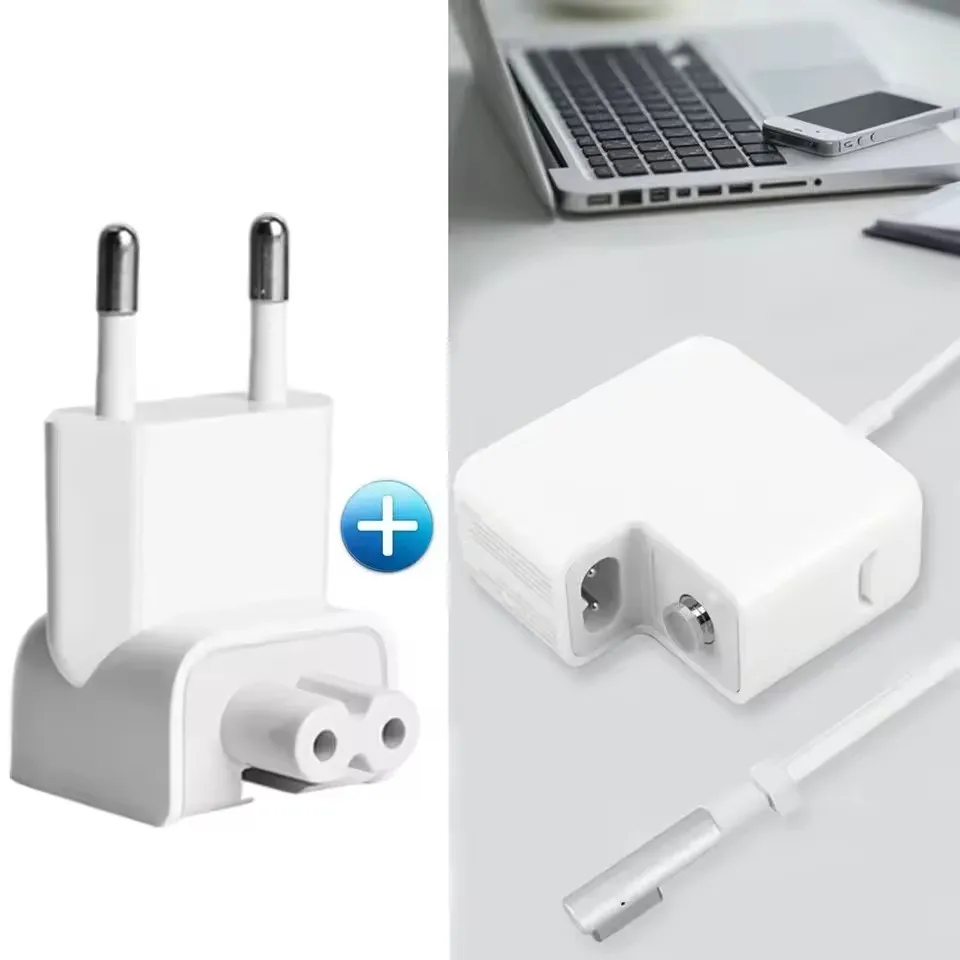 US AU UK EU AC Power Wall Plug Duck Head For Apple MacBook Pro Air Adapter Charger adapter