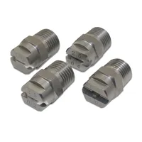 HVV Fan-shaped nozzle High pressure cleaning nozzle 1/4 outer wire Aperture Diameter 0.66mm 0.91mm 1.3mm 1.6mm Water gun nozzle 1