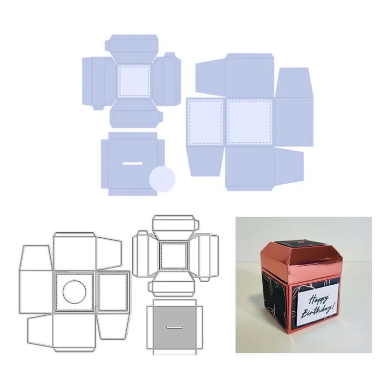 

Новинка 2022, Пасхальная 3D упаковочная коробка, сумка, Подарочная коробка, Карманный металлический Набор для высечки, скрапбукинг, тиснение, рамка, карточка, ремесло, без штампа