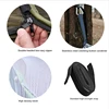 Automatic Quick-opening Mosquito Net Hammock Outdoor Camping Pole Hammock swing  Anti-rollover Nylon Rocking Chair 260x140cm 4
