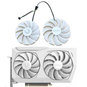 NEW 88MM/100MM RTX 3060 AMP White GPU Fan,For Zotac RTX 3060 Ti、RTX 3060 AMP White、RTX 3070 Twin Edge Video card cooling fan 1