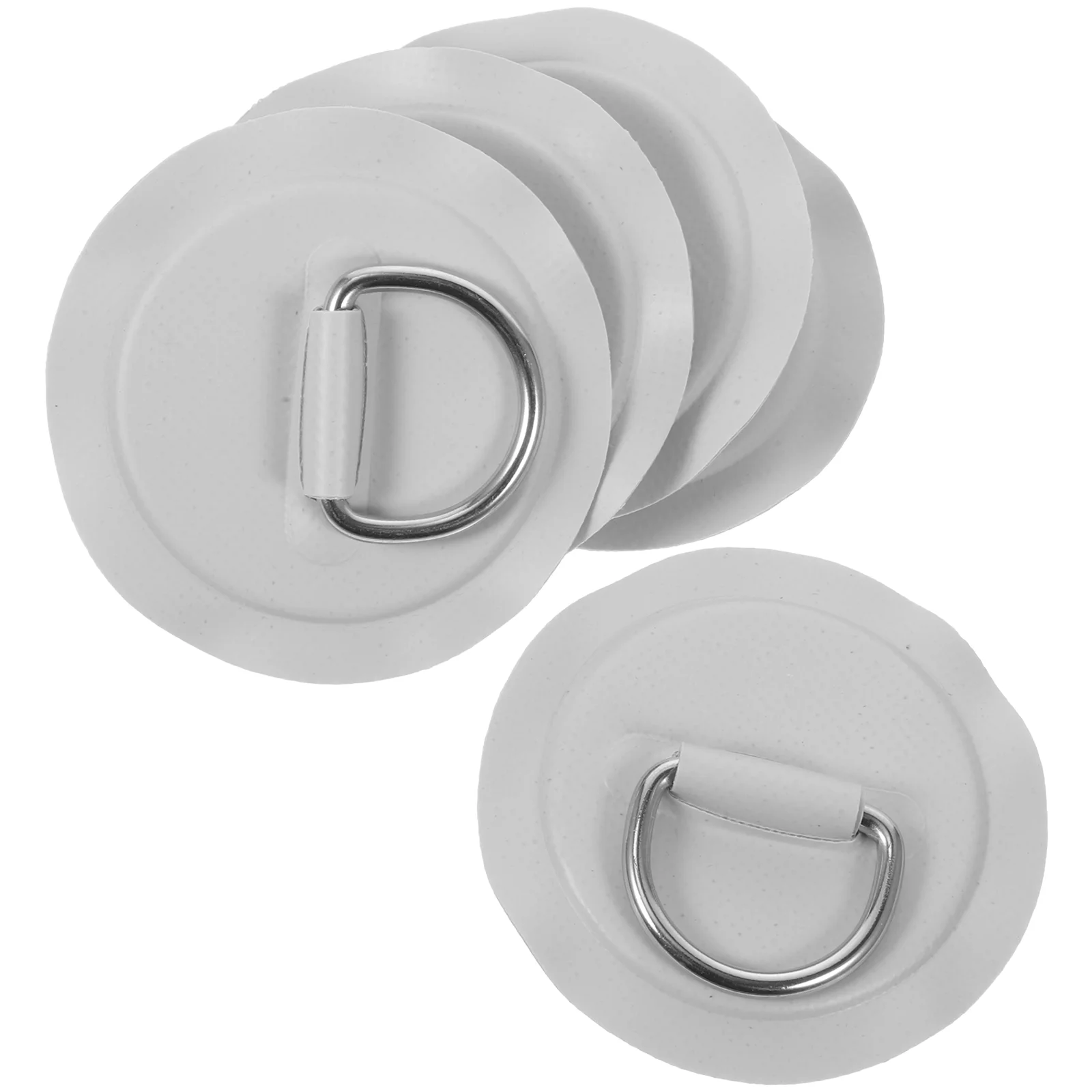 

Rubber Boat Rope Buckle Inflatable Kayak D Rings for Seat Attachment Stainless Tie down