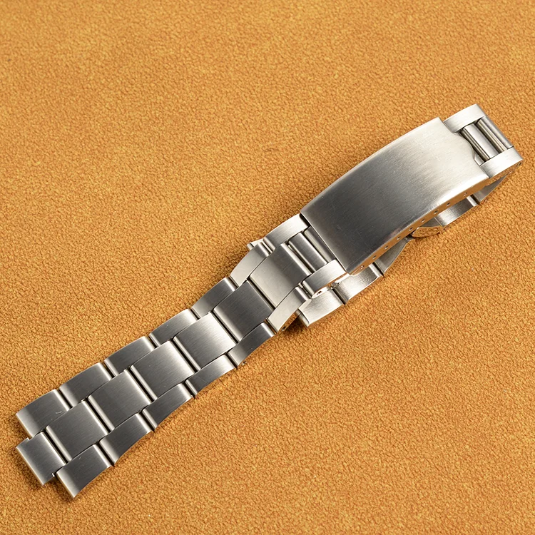 Men Watch Band Replacement Wrist Watch Strap Genuine Solid Stainless Steel Wrist Bracelet Straps For omega 22mm