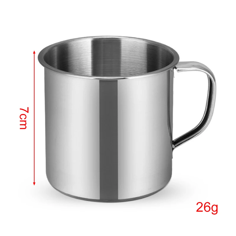 1/3/6pcs Mug Coffee Cup Water Cup Teacup Outdoor Camping Hiking Tea Mug Stainless Steel Office School Gift Useful coffee cup tea cup coffee mug
