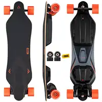 MEEPO Voyager + Free 105s Wheels, 60km/h 55A ESC, Torque Motor All-Terrain, Pulley Kit Included, Electric skateboard