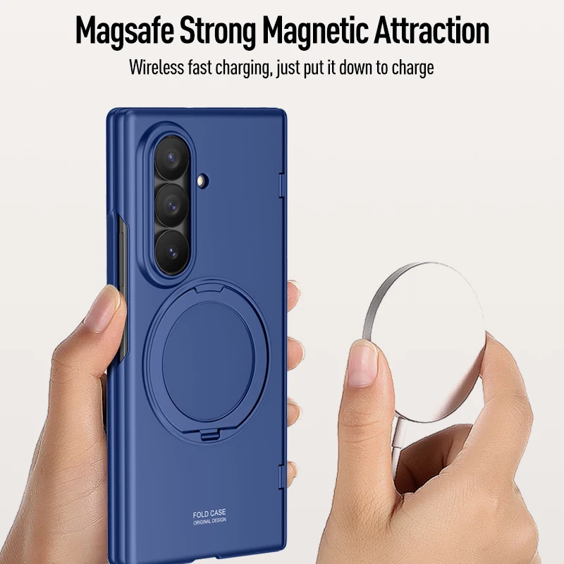 Premium All-in-One Case with Rotating Stand and Screen Protector - Smooth Finish
