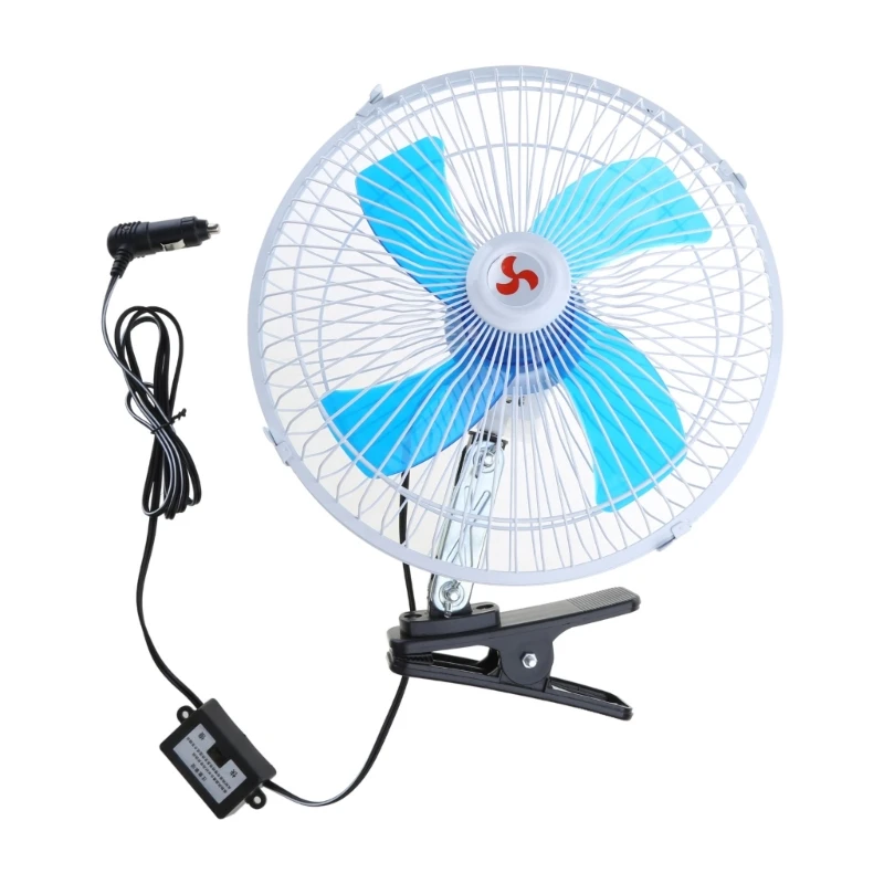 

Air Circulation Car Oscillating Cooling Fan Ventilator with Clip Mini Low Noise