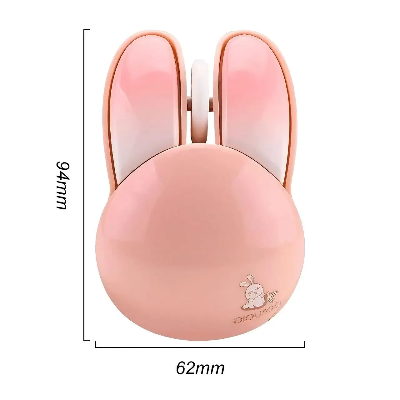 Mofii Bunny 무선 마우스 침묵 귀여운 토끼 인체 공학적 블루투스 마우스 소녀 사무실 게임 마우스 여성용 노트북 PC 선물