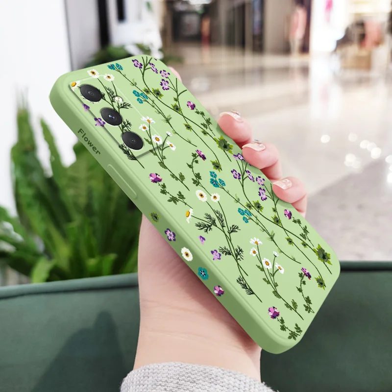 Fresh Flower Vine Design Phone Case Cover