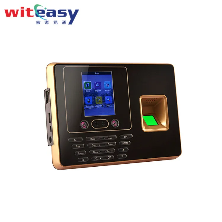 Reduce Payroll Preparation Time and Costs Fingerprint and Facial Recognition Time Punch Clock Device