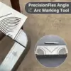 Square Steel Fold 90 Degree Arc Angle Line Drawing Square Square Tube Fold Circle Square Tube Right Angle Arc Multi-functional 3
