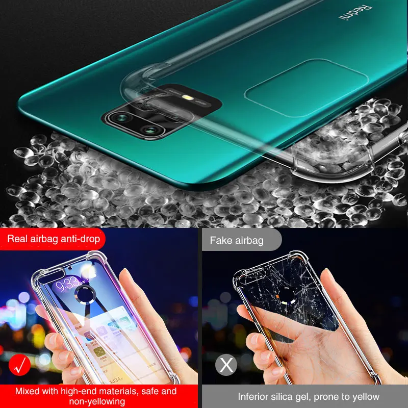Shockproof Transparent Silicone Phone Case