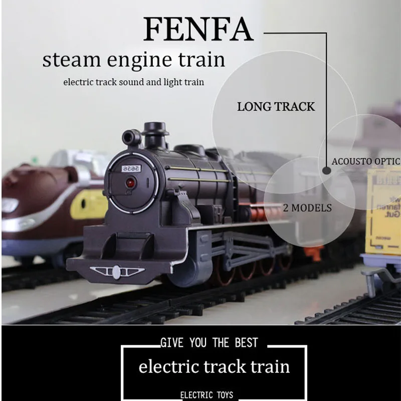 Grande trem luzes música elétrica pequena locomotiva crianças trem elétrico  brinquedo menino presente trem modelo grande tamanho para thomas carro de  brinquedo - AliExpress