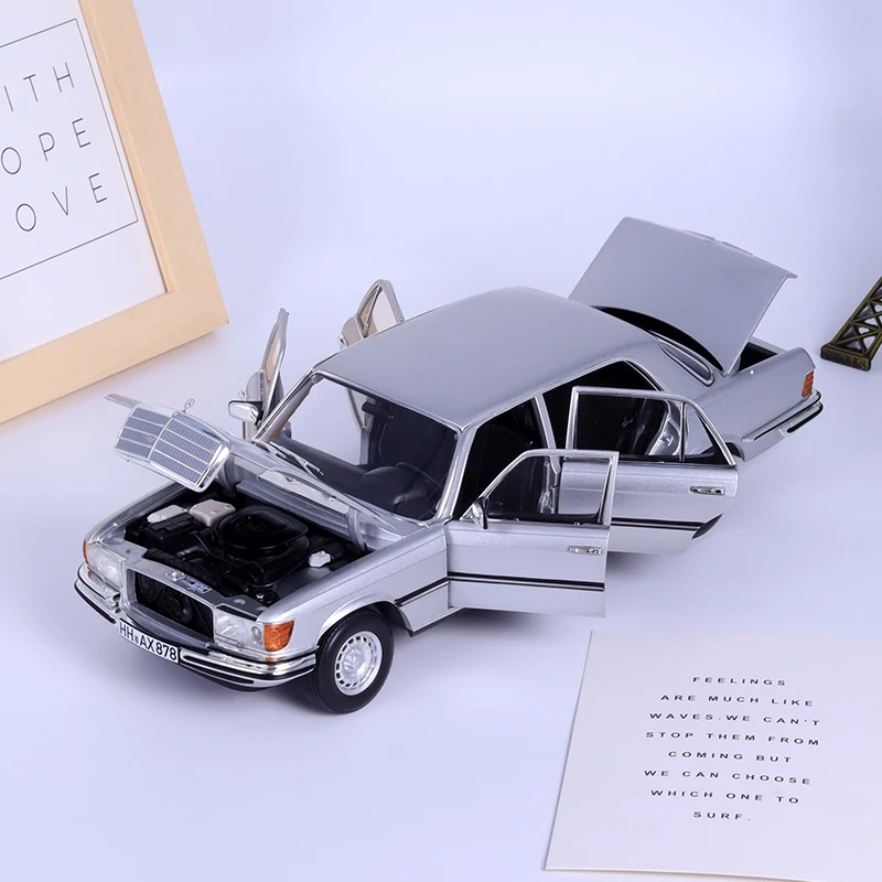 

NOREV 1:18 BENZ 450SEL Collection of Simulation Alloy Car Model Children Toys