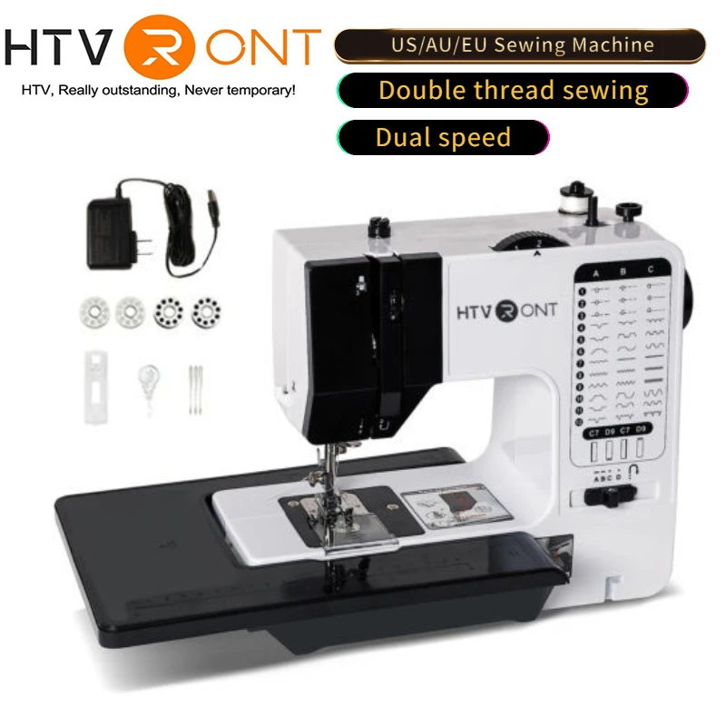 HTVRONTElectricSewingMachinePortableforBeginnerswith38Stitches