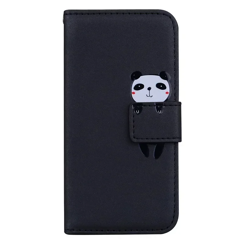 Lovely Animal Design Flip Leather Phone Case