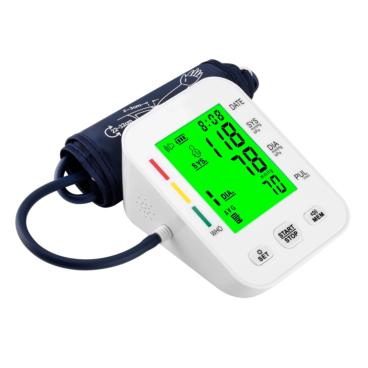 Szkia Digital Arm Tensiometer Manual Baumanometer Medical Sphygmomanometer Presion Arterial Blood Pressure Measurement