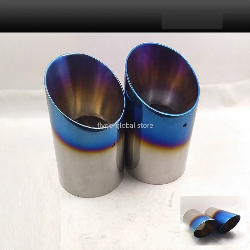 1pcs Suitable for Ford Escape Mazda CX-4/CX-5 Atez stainless steel tail throat exhaust pipe